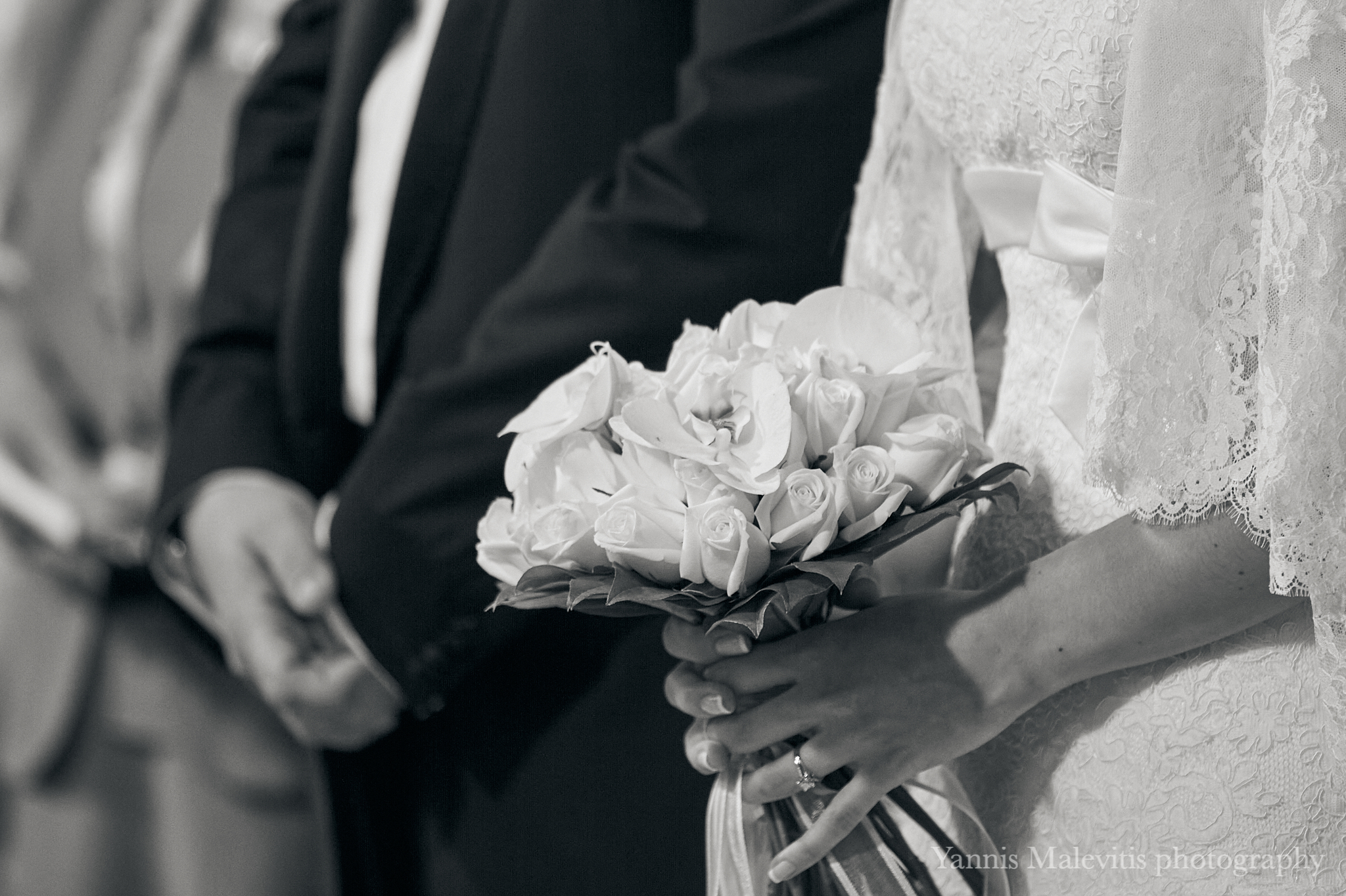 Photographing a wedding with a 200mm lens I feel closer to what the couple feels. 