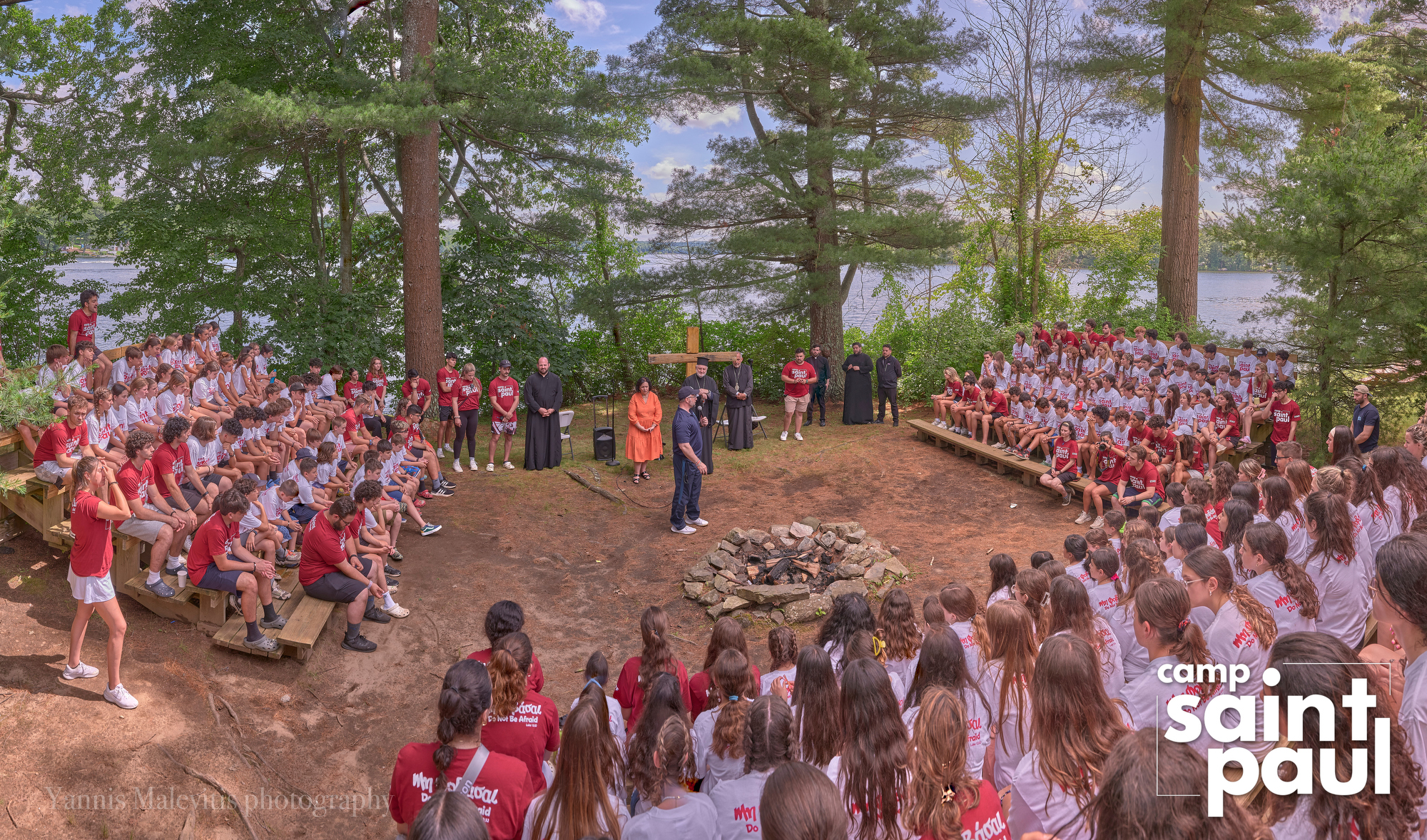 Photographing Camp Saint Paul