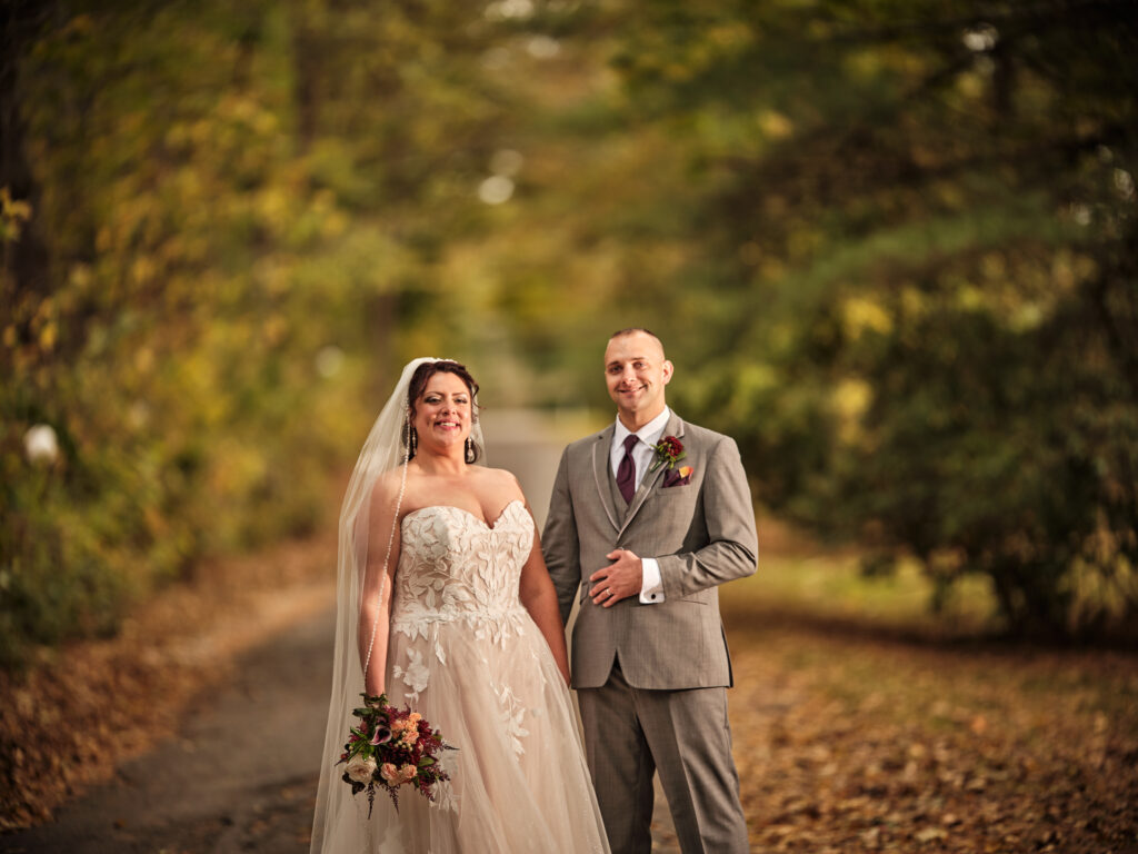 Fall colors offer a beautiful backdrop for environmental portraits.