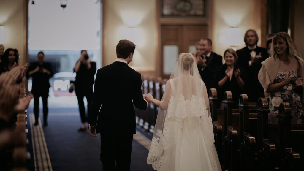 Catholic ceremony at St Jean Baptist in NYC