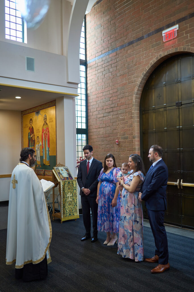 Christening at Holy Resurrection in Brookville, NY