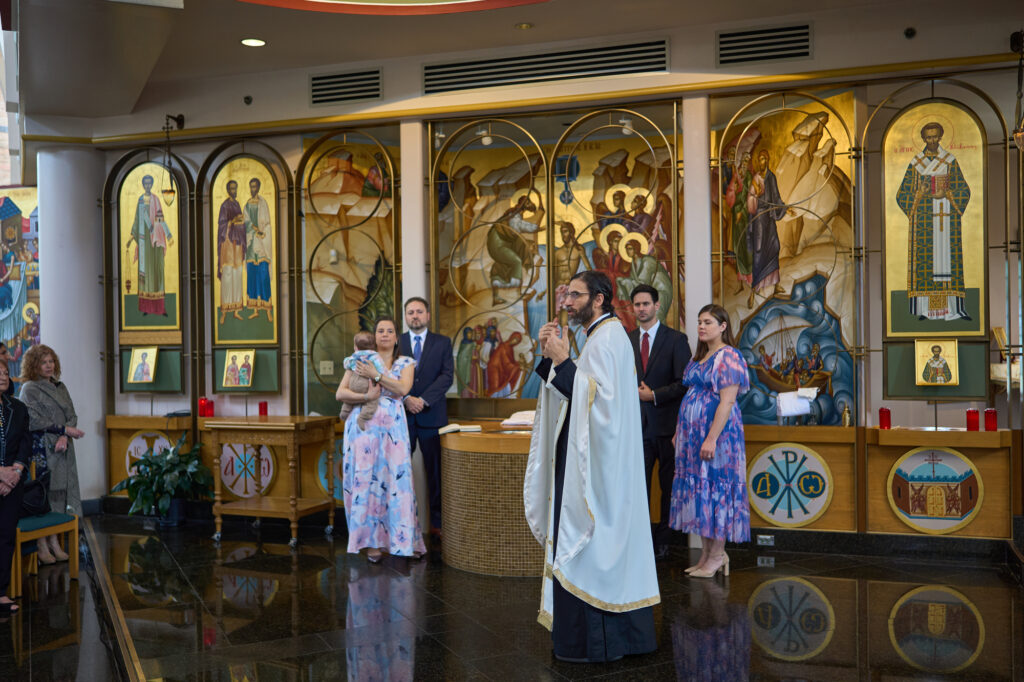 Christening at Holy Resurrection in Brookville, NY