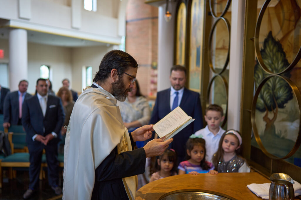 Christening at Holy Resurrection in Brookville, NY