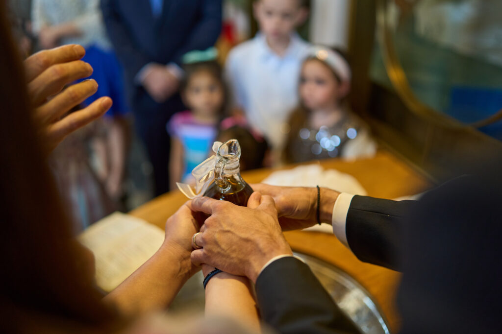 Christening at Holy Resurrection in Brookville, NY