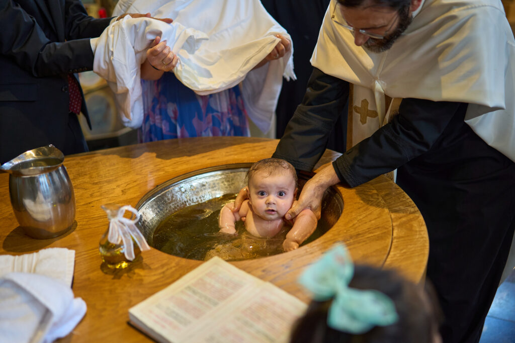 Christening at Holy Resurrection in Brookville, NY