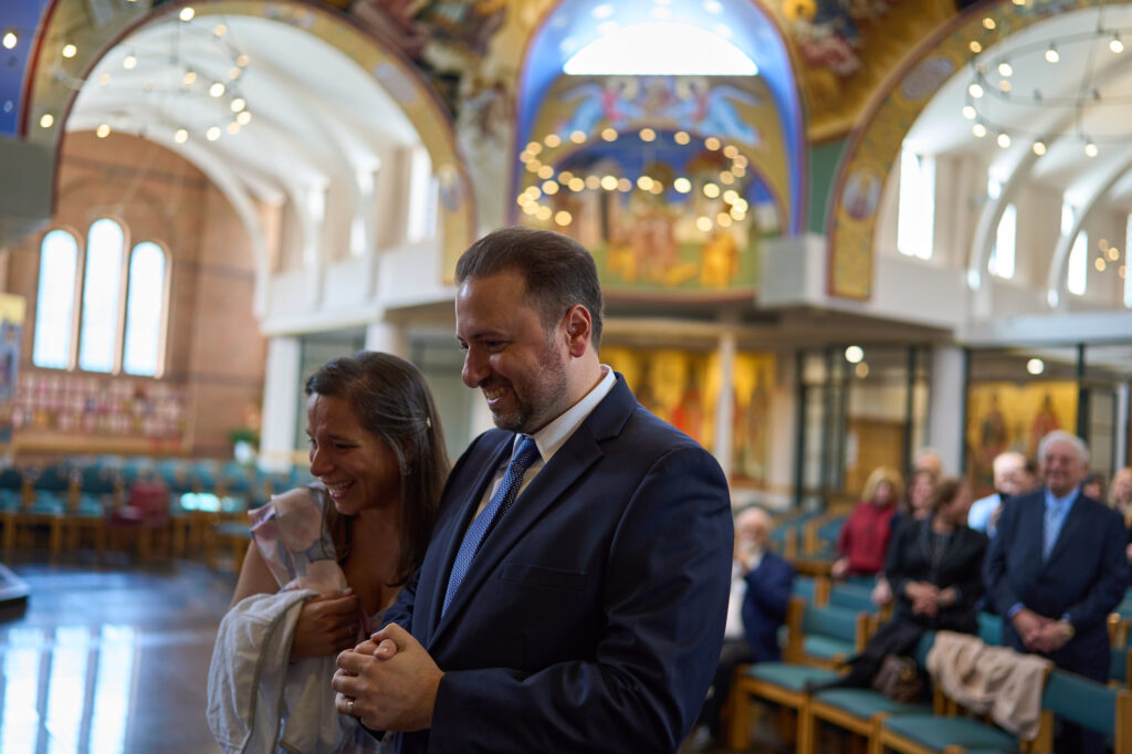 Christening at Holy Resurrection in Brookville, NY