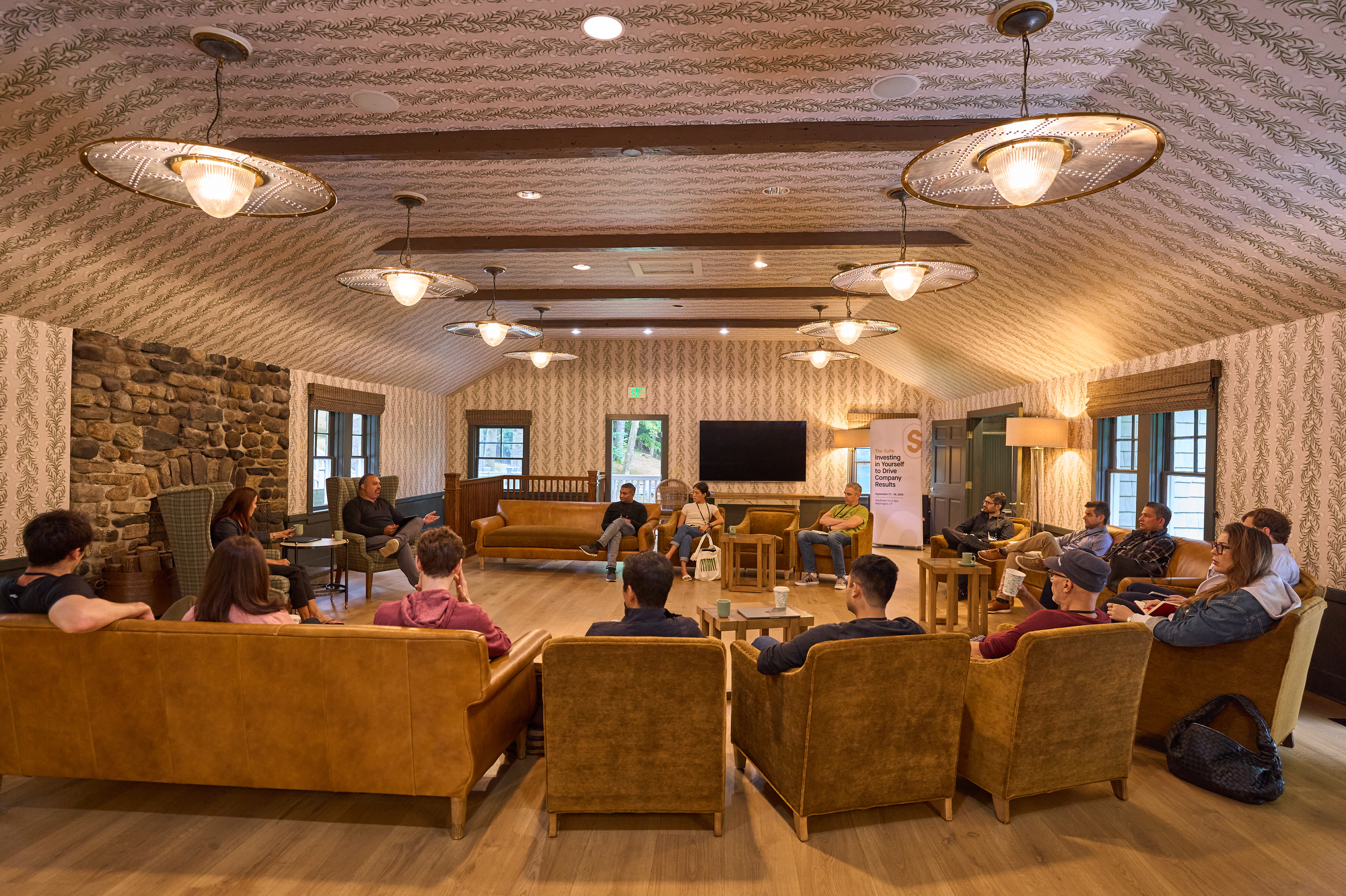 L suite conference at the Mayflower Inn