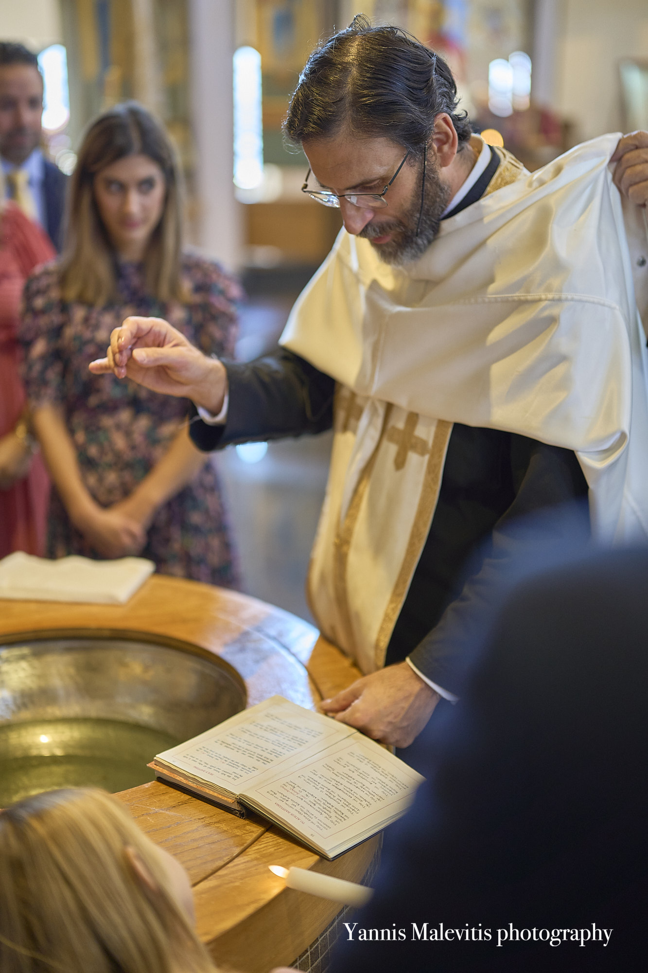 Baptism at the Holy Resurrection Greek Orthodox Church