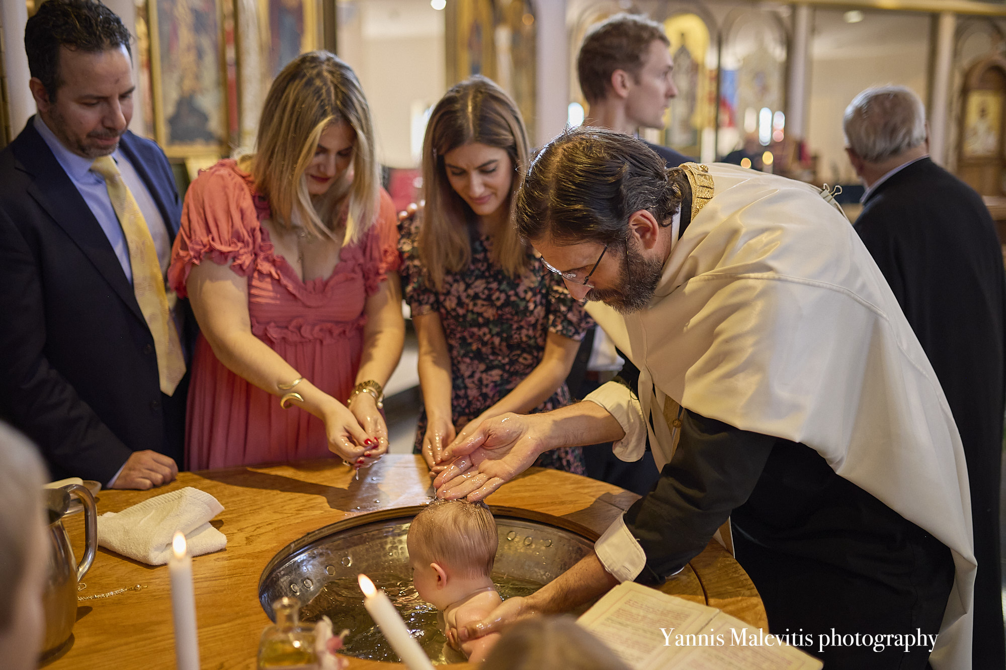 Baptism at the Holy Resurrection Greek Orthodox Church