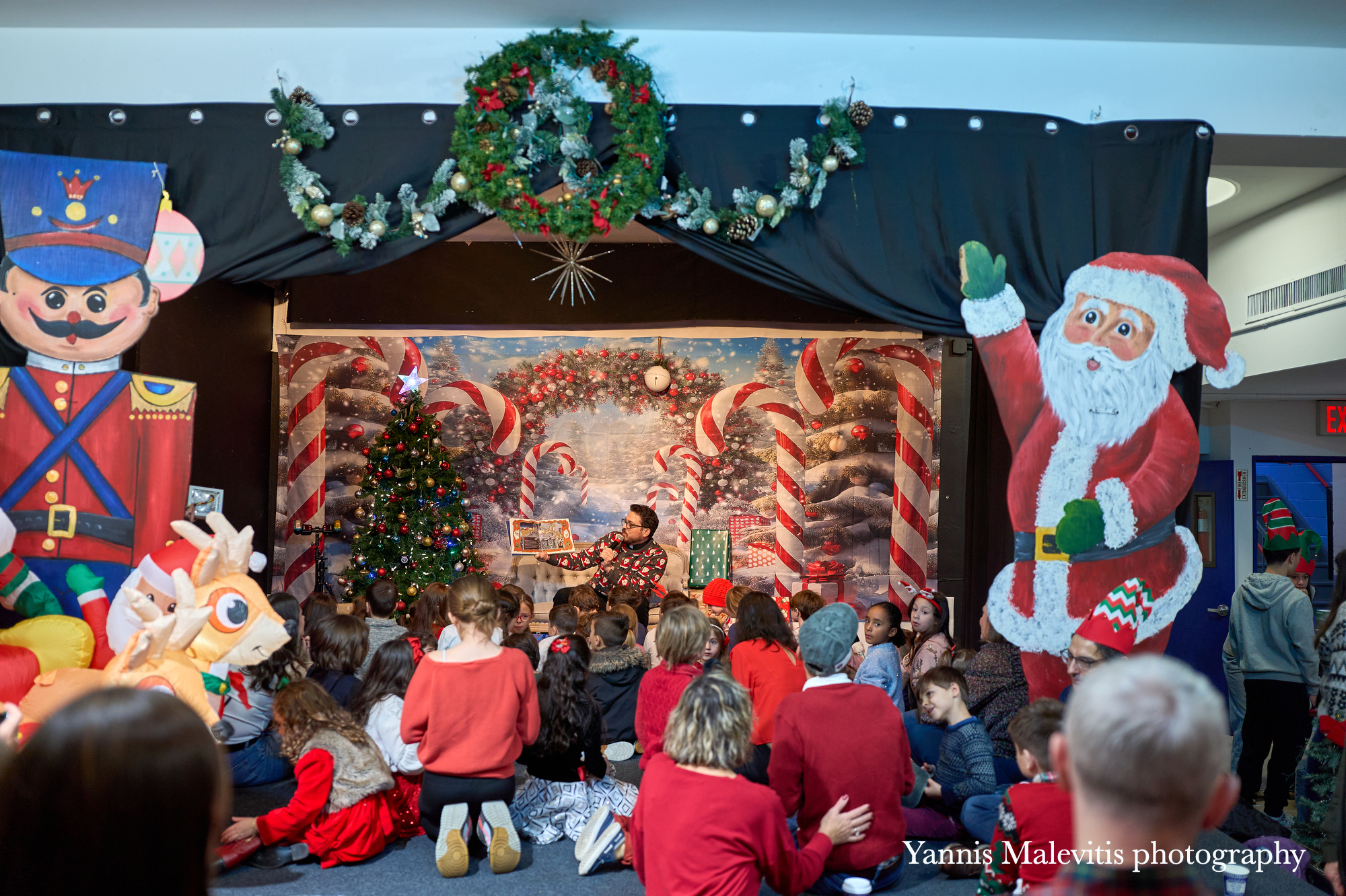 Photographing a school event