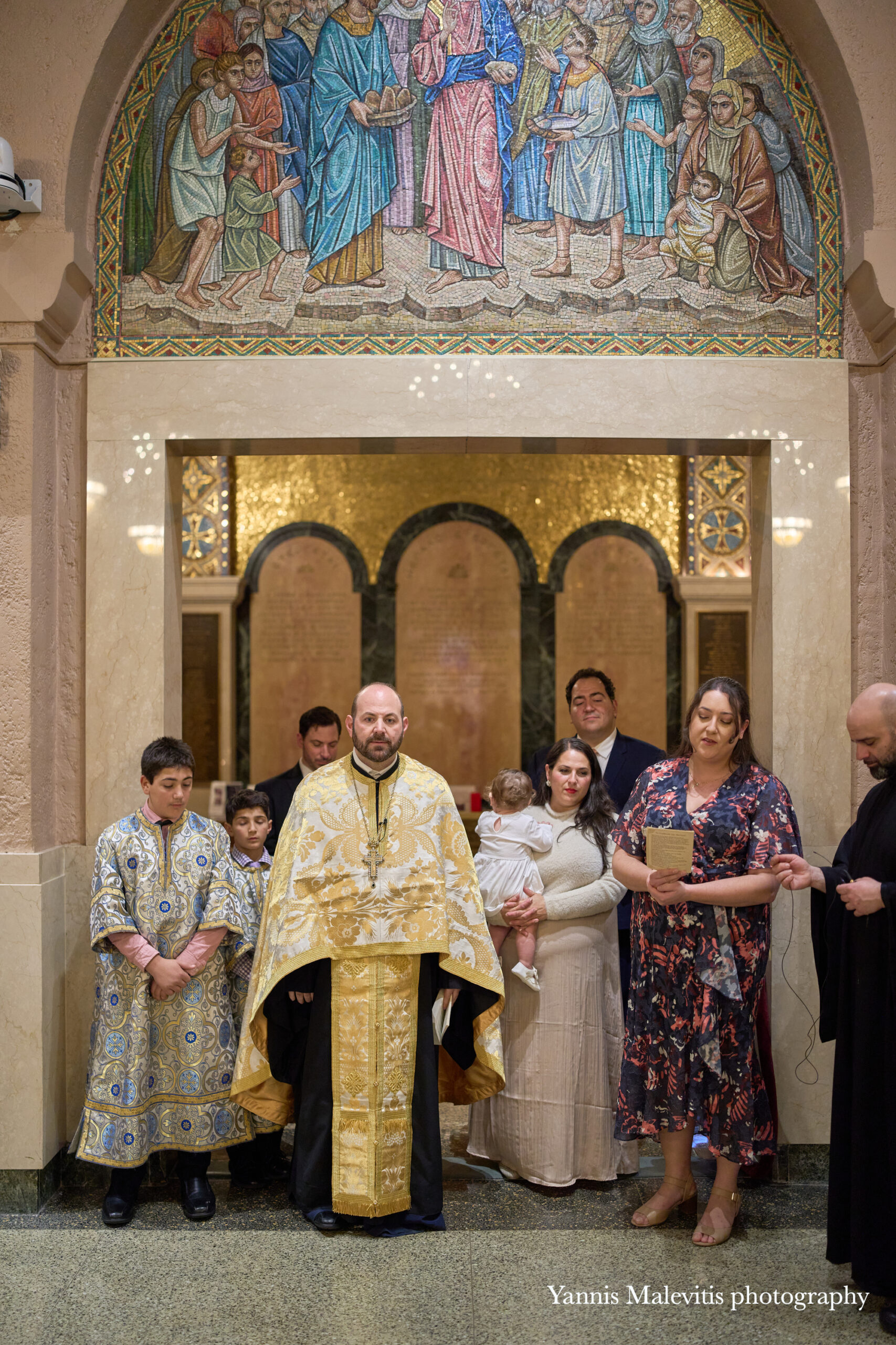Greek Orthodox Baptism at the Greek Orthodox Archdiocesan Cathedral of the Holy Trinity