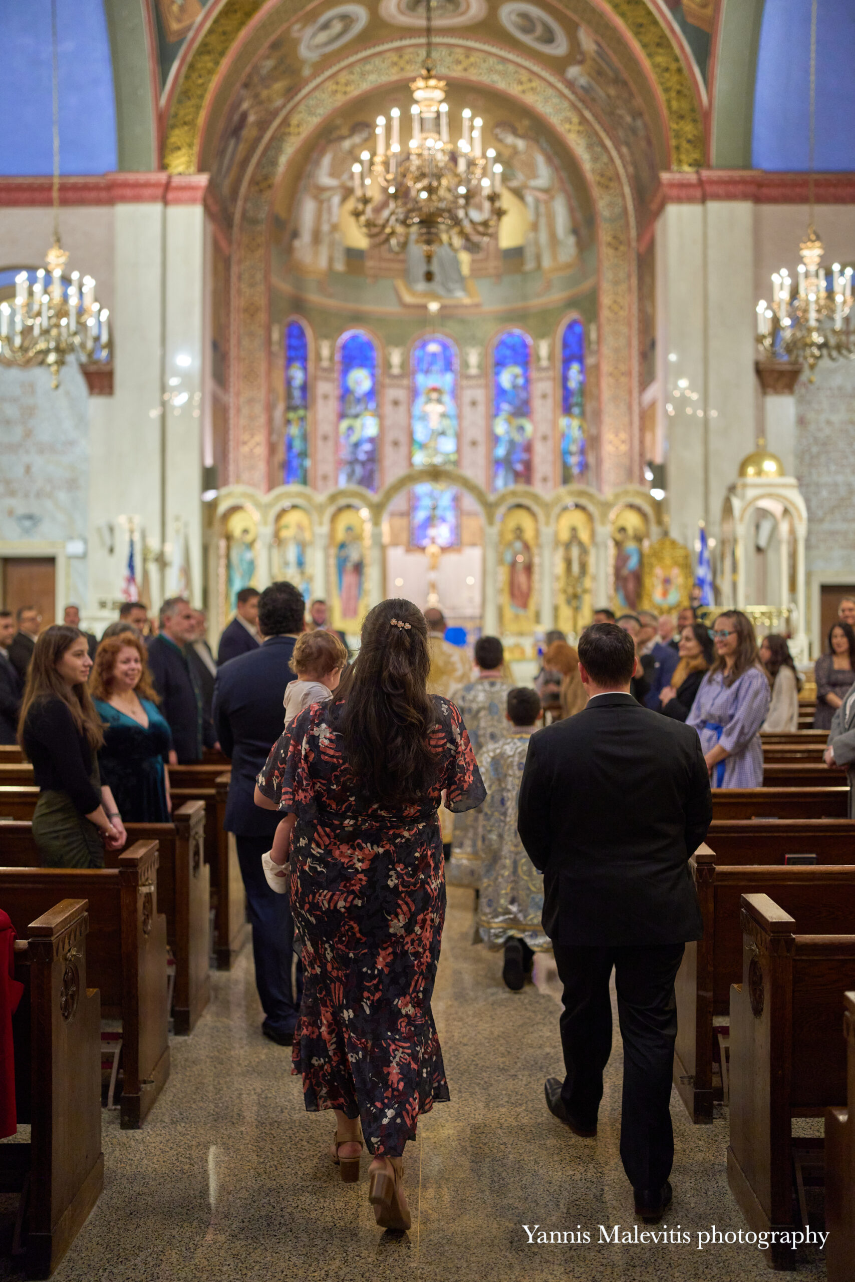 Greek Orthodox Baptism at the Greek Orthodox Archdiocesan Cathedral of the Holy Trinity