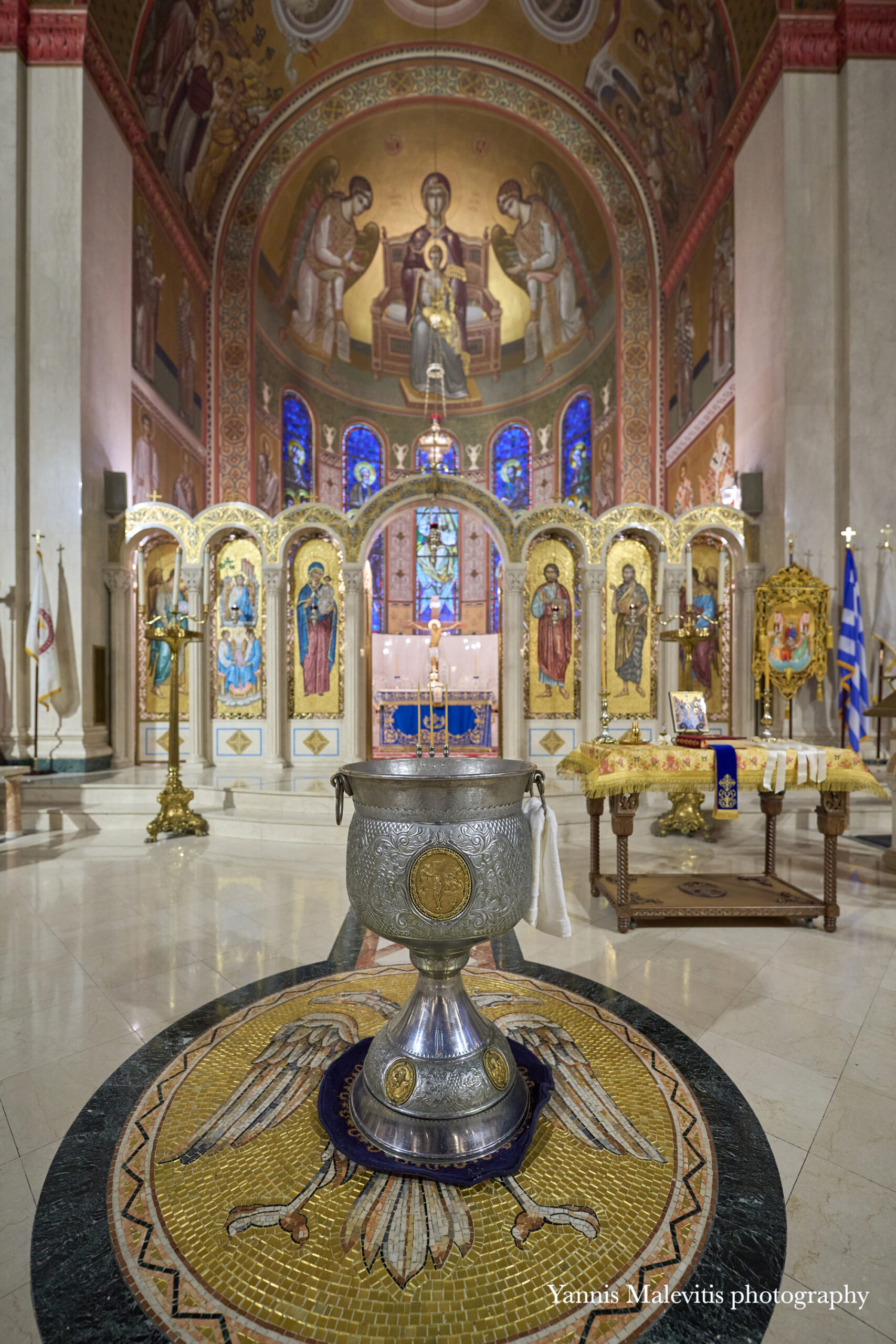 Greek Orthodox Baptism at the Greek Orthodox Archdiocesan Cathedral of the Holy Trinity
