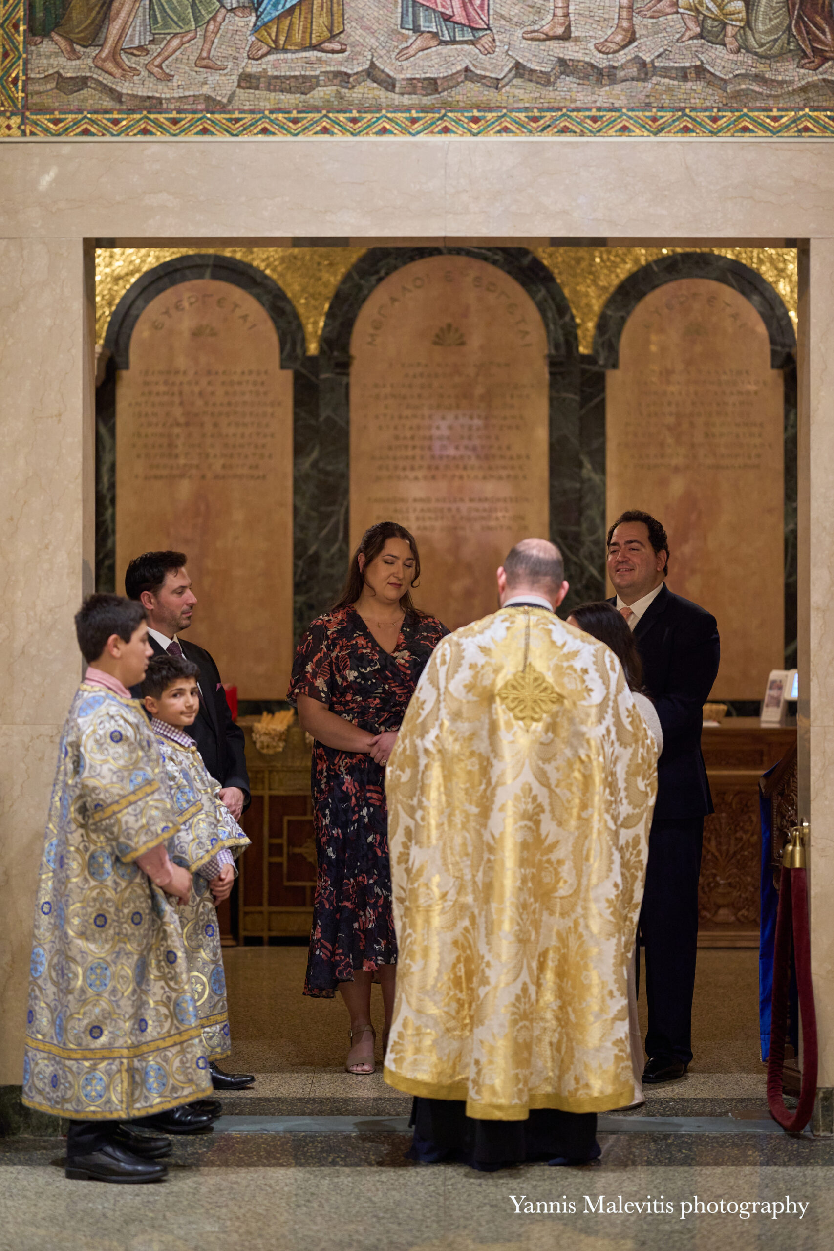 Greek Orthodox Baptism at the Greek Orthodox Archdiocesan Cathedral of the Holy Trinity