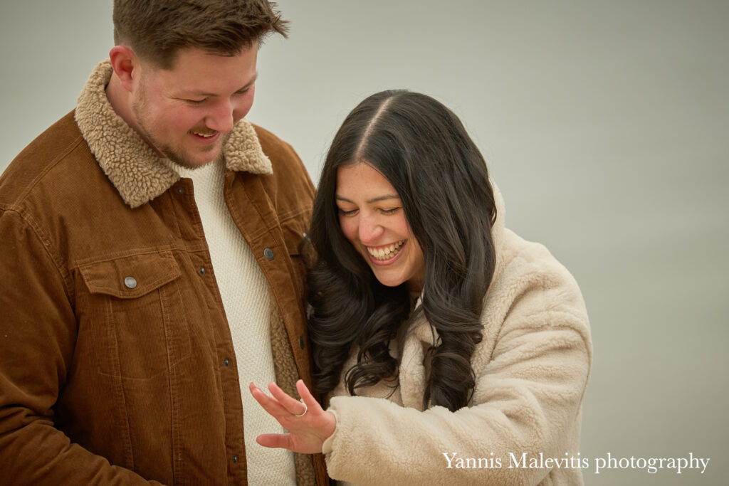 Surprise proposal at the Morgan Memorial Park
