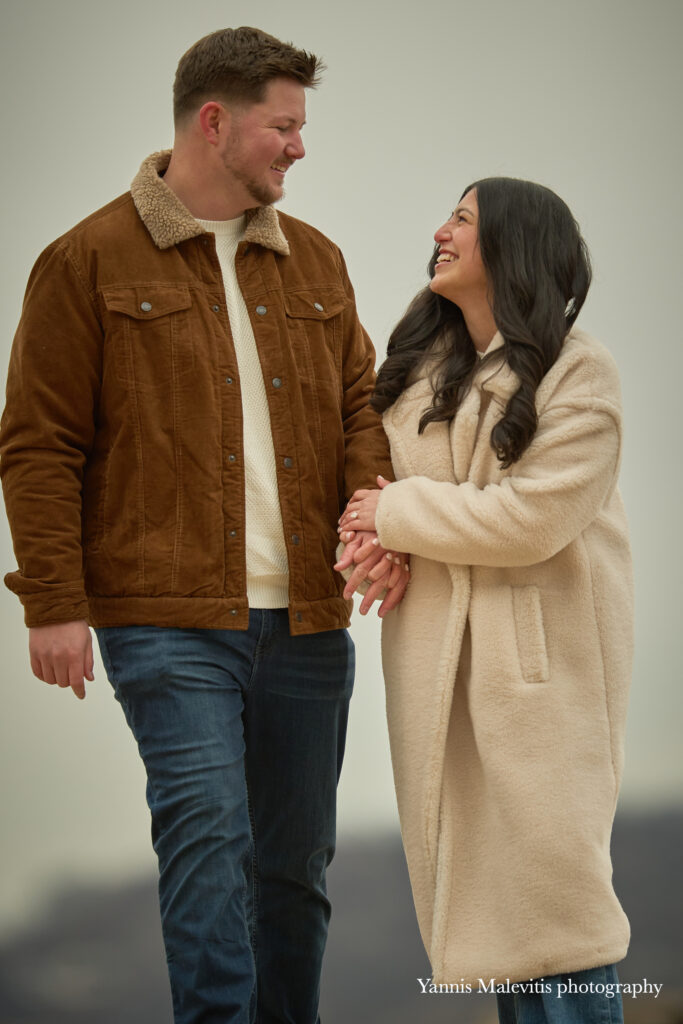 Surprise proposal at the Morgan Memorial Park