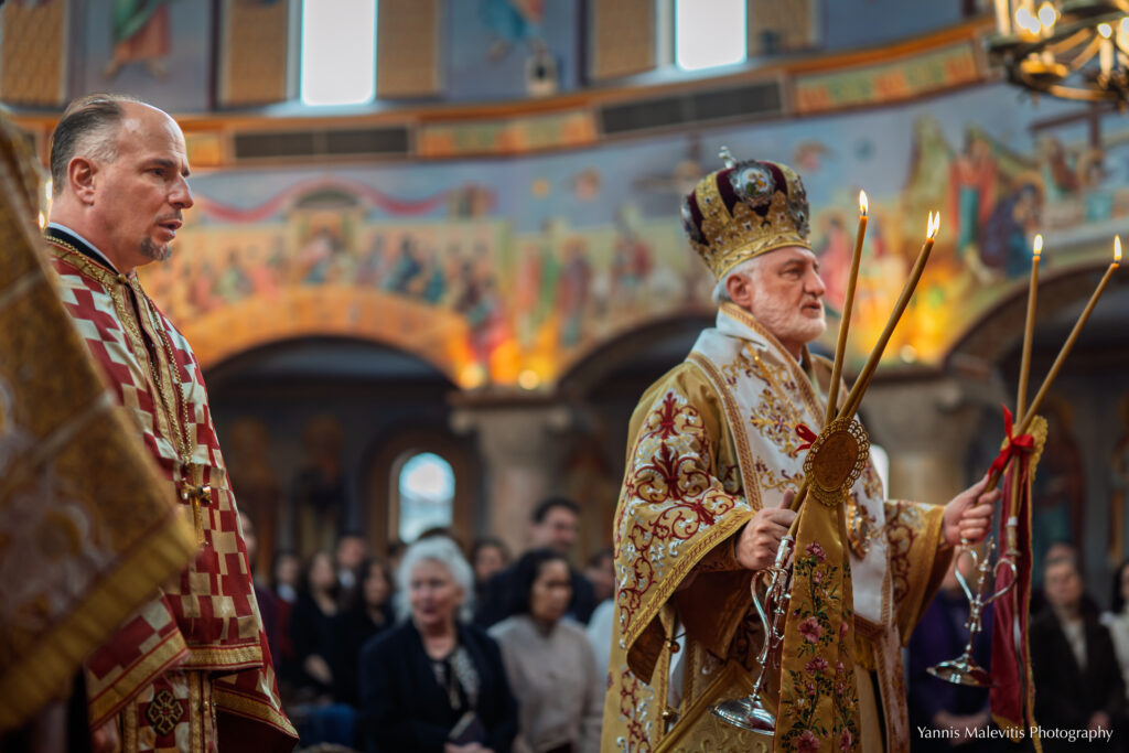 Greek Orthodox Divine Liturgy with Archbishop Elpidoforos