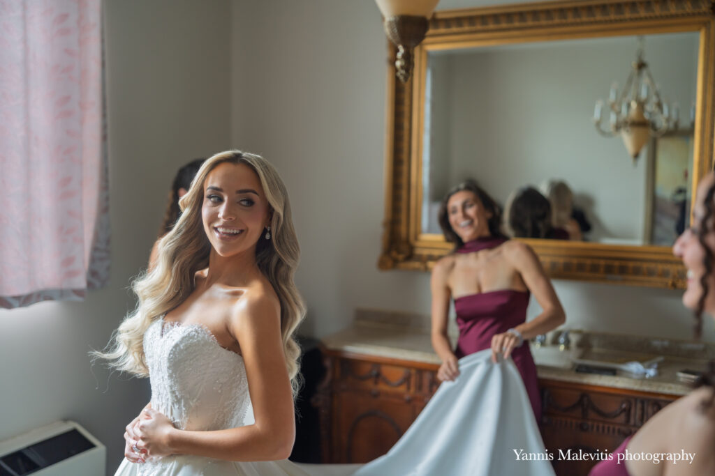 Bride and Groom's preparation