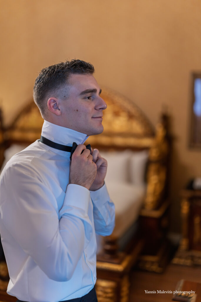 Bride and Groom's preparation