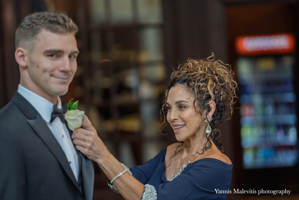 Bride and Groom's preparation