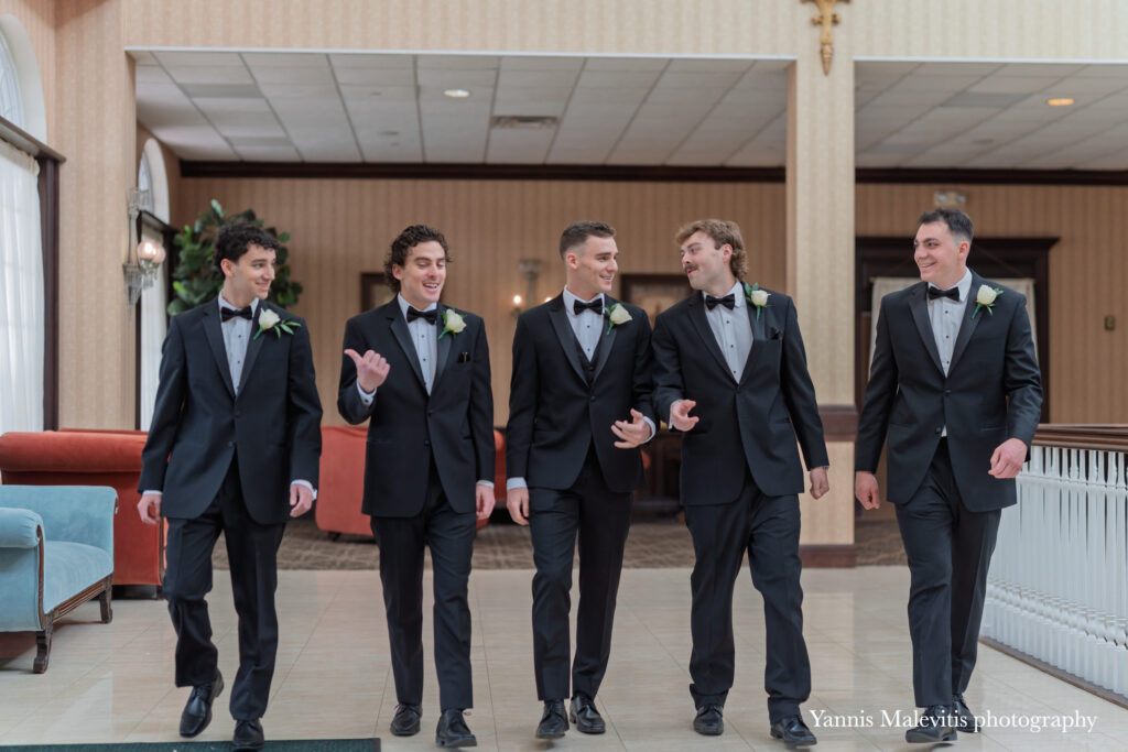 Bride and Groom's preparation